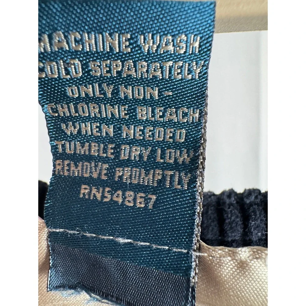 Vintage 90s EXP Jeans by Express Black Corduroy Button Grunge Dark Academia L - Picture 6 of 6